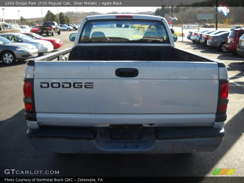 Silver Metallic / Agate Black 1999 Dodge Ram 1500 Regular Cab