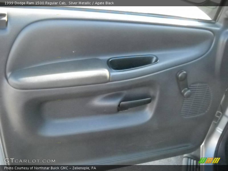 Silver Metallic / Agate Black 1999 Dodge Ram 1500 Regular Cab