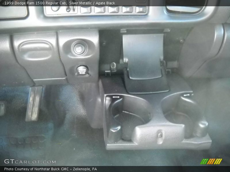 Silver Metallic / Agate Black 1999 Dodge Ram 1500 Regular Cab