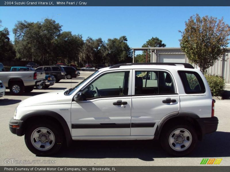 White Pearl / Gray 2004 Suzuki Grand Vitara LX