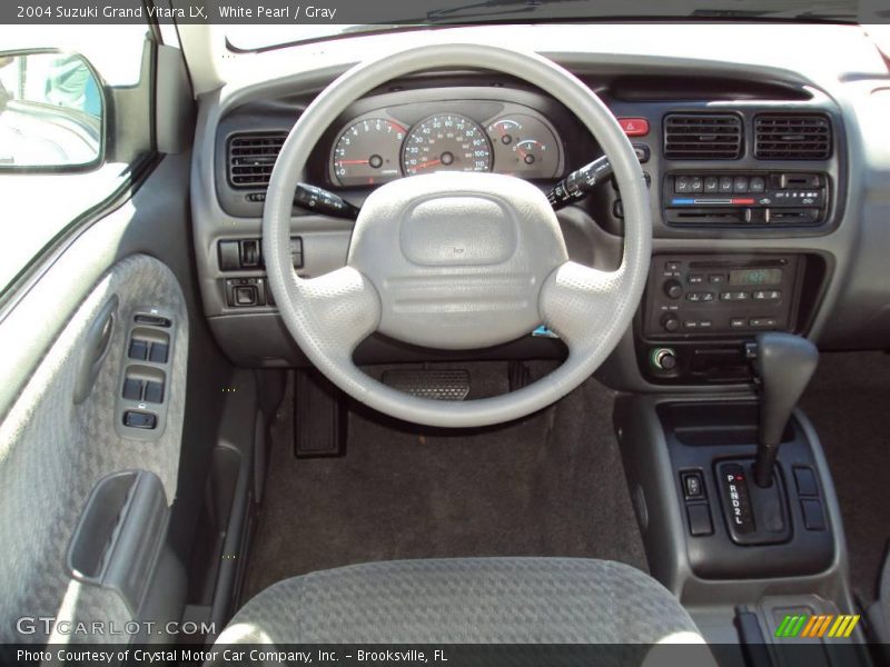 White Pearl / Gray 2004 Suzuki Grand Vitara LX