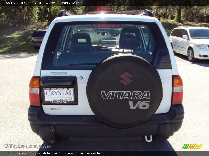White Pearl / Gray 2004 Suzuki Grand Vitara LX