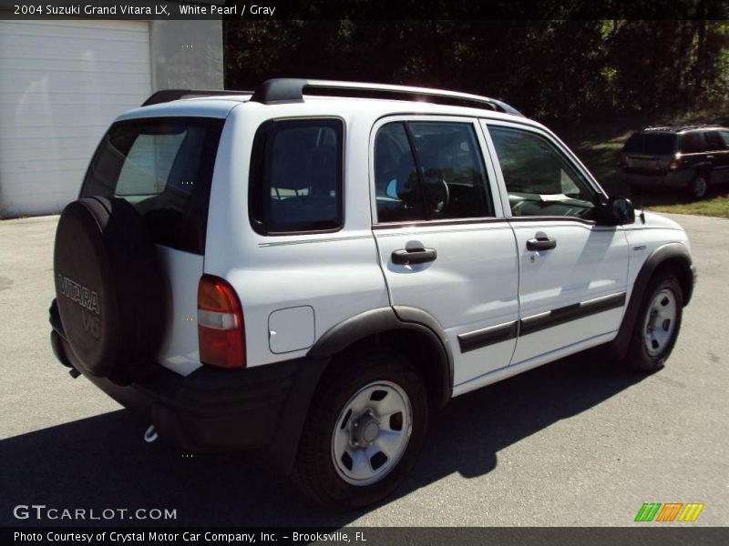 White Pearl / Gray 2004 Suzuki Grand Vitara LX