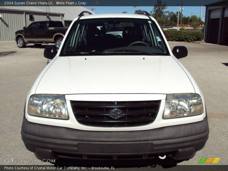 White Pearl / Gray 2004 Suzuki Grand Vitara LX