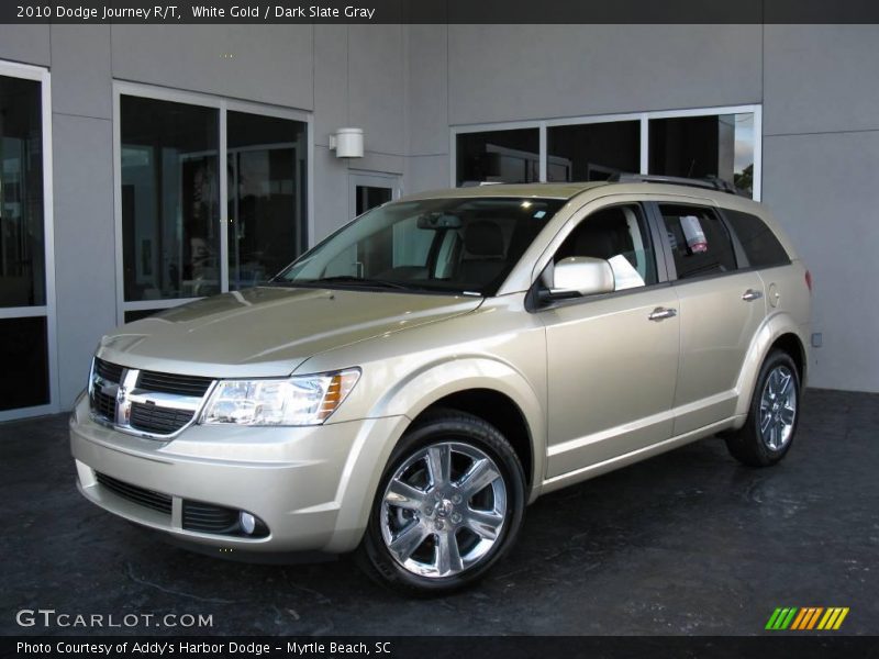 White Gold / Dark Slate Gray 2010 Dodge Journey R/T