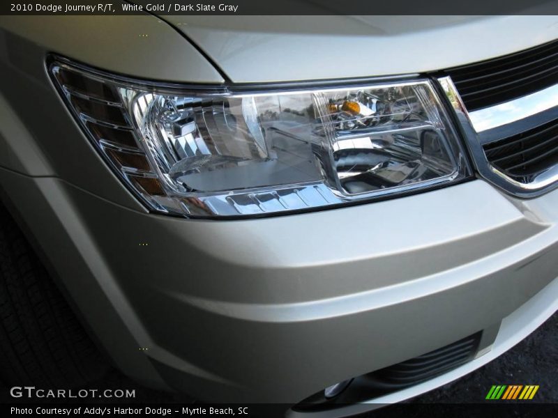White Gold / Dark Slate Gray 2010 Dodge Journey R/T