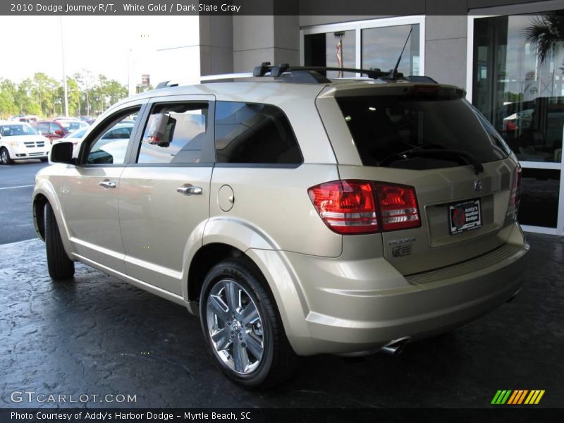 White Gold / Dark Slate Gray 2010 Dodge Journey R/T
