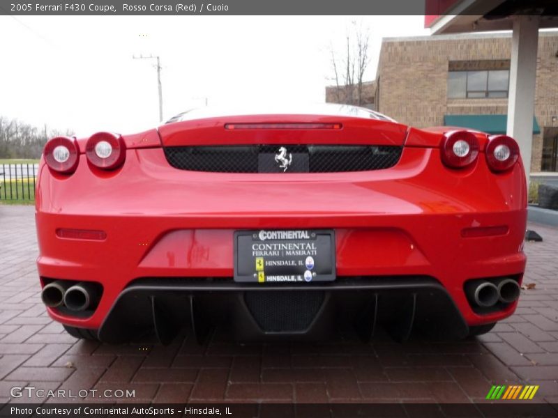 Rosso Corsa (Red) / Cuoio 2005 Ferrari F430 Coupe