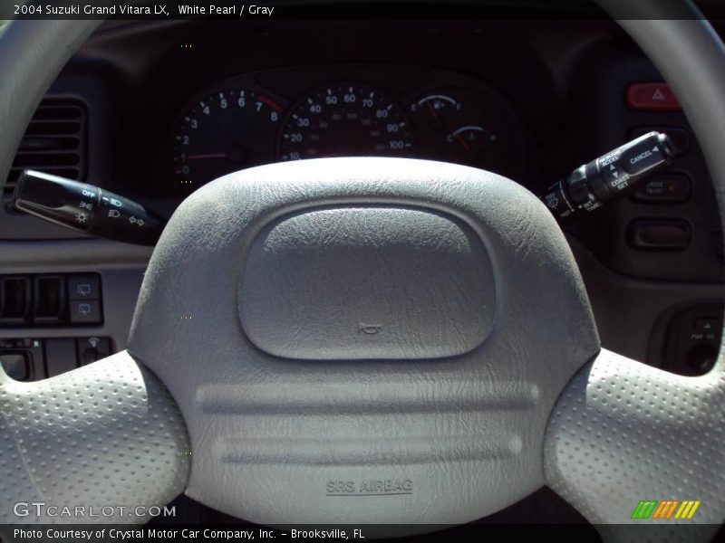 White Pearl / Gray 2004 Suzuki Grand Vitara LX