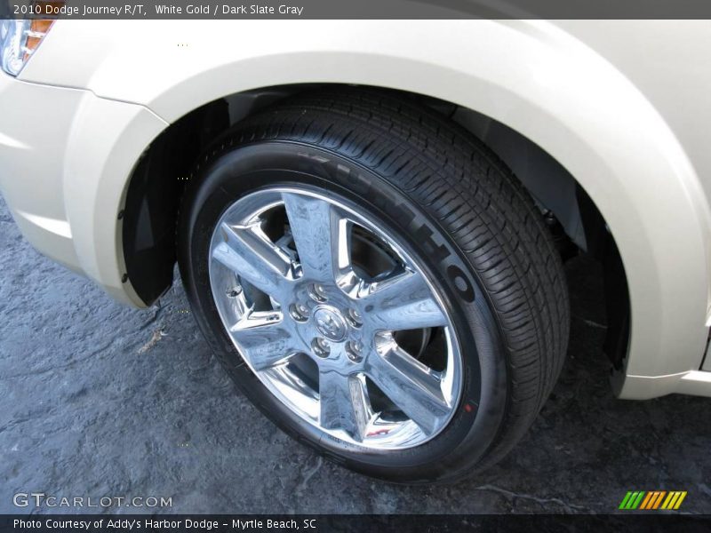 White Gold / Dark Slate Gray 2010 Dodge Journey R/T