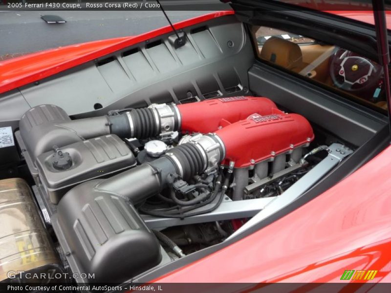 Rosso Corsa (Red) / Cuoio 2005 Ferrari F430 Coupe