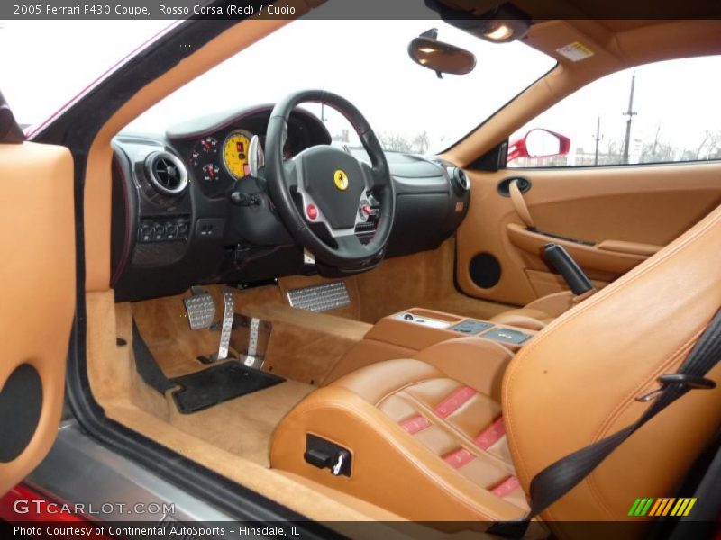 Rosso Corsa (Red) / Cuoio 2005 Ferrari F430 Coupe