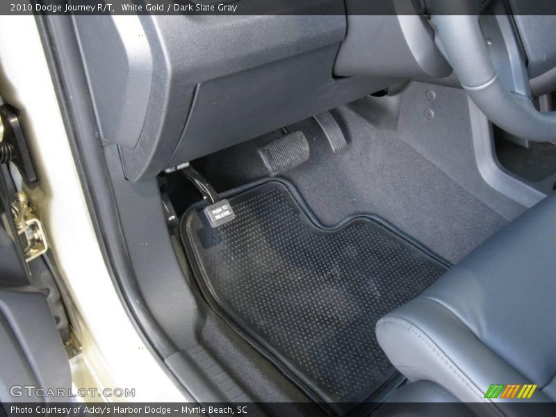 White Gold / Dark Slate Gray 2010 Dodge Journey R/T