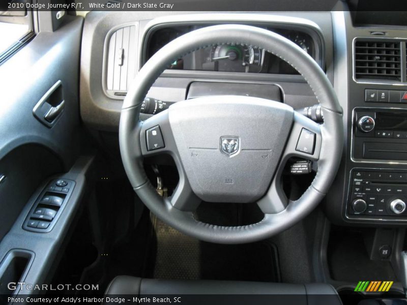 White Gold / Dark Slate Gray 2010 Dodge Journey R/T