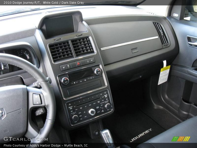 White Gold / Dark Slate Gray 2010 Dodge Journey R/T