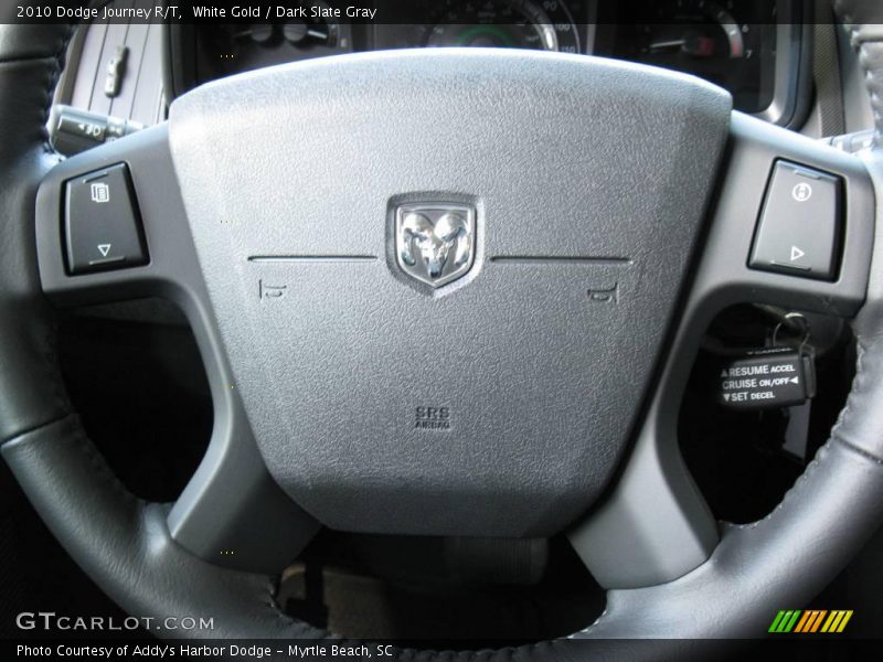 White Gold / Dark Slate Gray 2010 Dodge Journey R/T