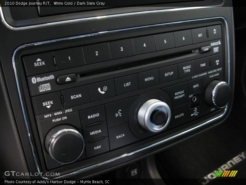 White Gold / Dark Slate Gray 2010 Dodge Journey R/T