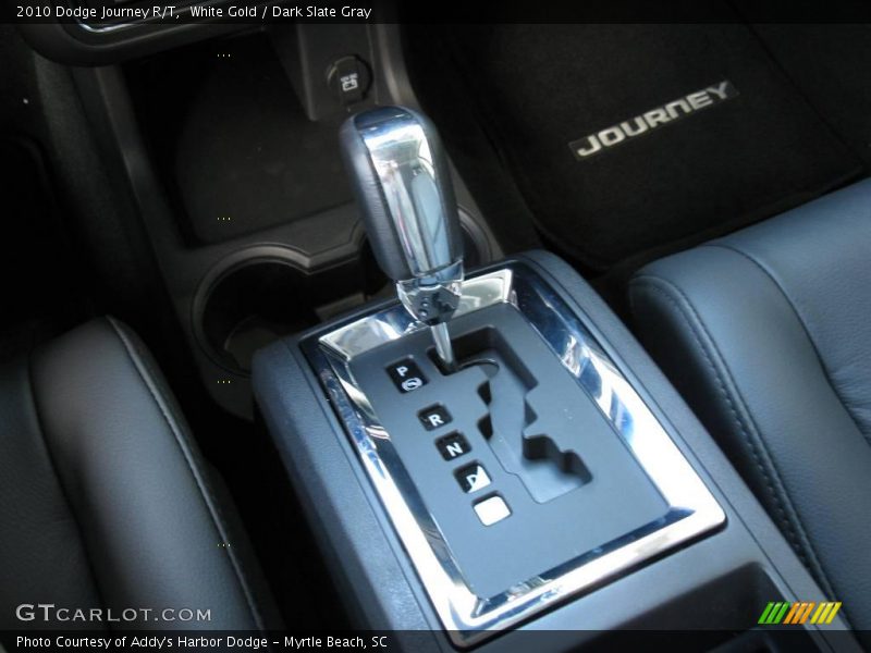 White Gold / Dark Slate Gray 2010 Dodge Journey R/T