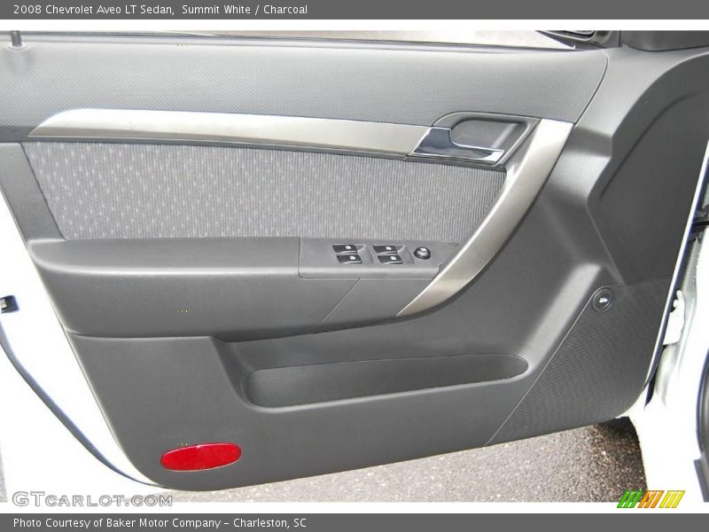 Summit White / Charcoal 2008 Chevrolet Aveo LT Sedan