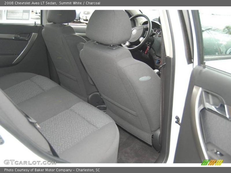 Summit White / Charcoal 2008 Chevrolet Aveo LT Sedan