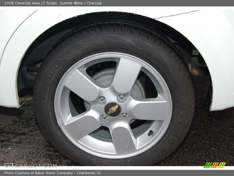 Summit White / Charcoal 2008 Chevrolet Aveo LT Sedan