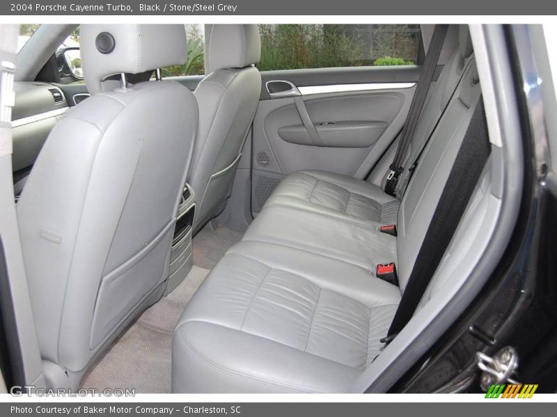 Black / Stone/Steel Grey 2004 Porsche Cayenne Turbo