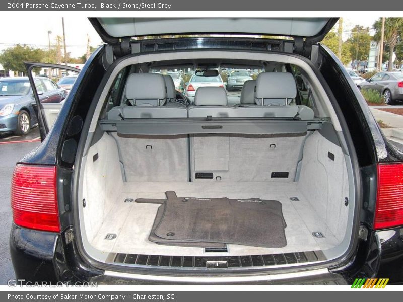 Black / Stone/Steel Grey 2004 Porsche Cayenne Turbo