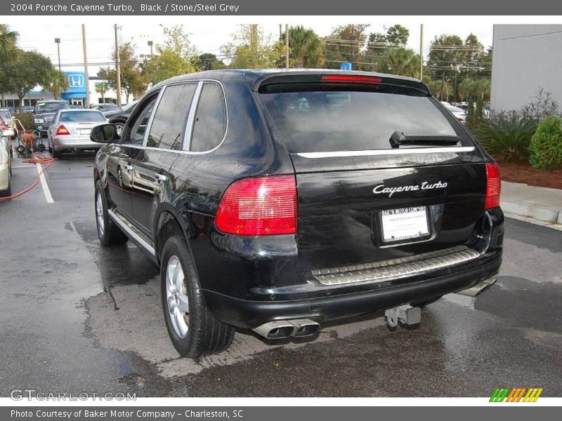 Black / Stone/Steel Grey 2004 Porsche Cayenne Turbo