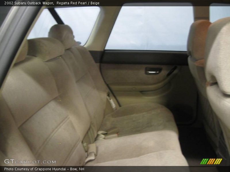 Regatta Red Pearl / Beige 2002 Subaru Outback Wagon