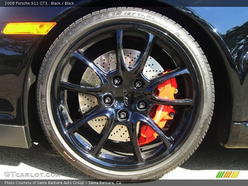 Black / Black 2008 Porsche 911 GT3