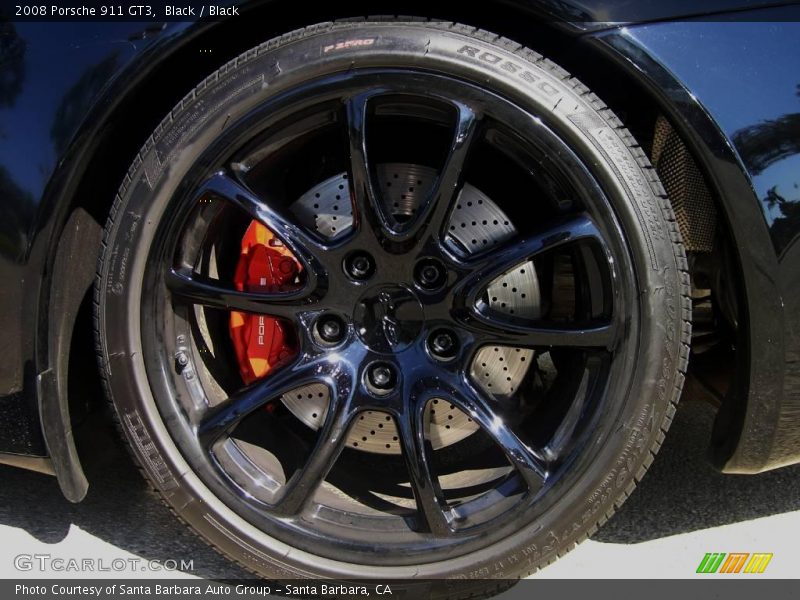 Black / Black 2008 Porsche 911 GT3