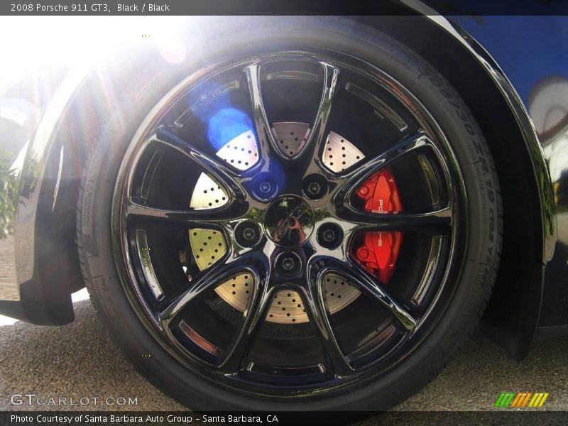 Black / Black 2008 Porsche 911 GT3
