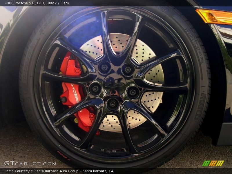 Black / Black 2008 Porsche 911 GT3