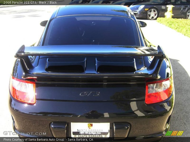 Black / Black 2008 Porsche 911 GT3