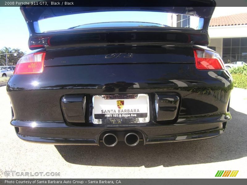 Black / Black 2008 Porsche 911 GT3