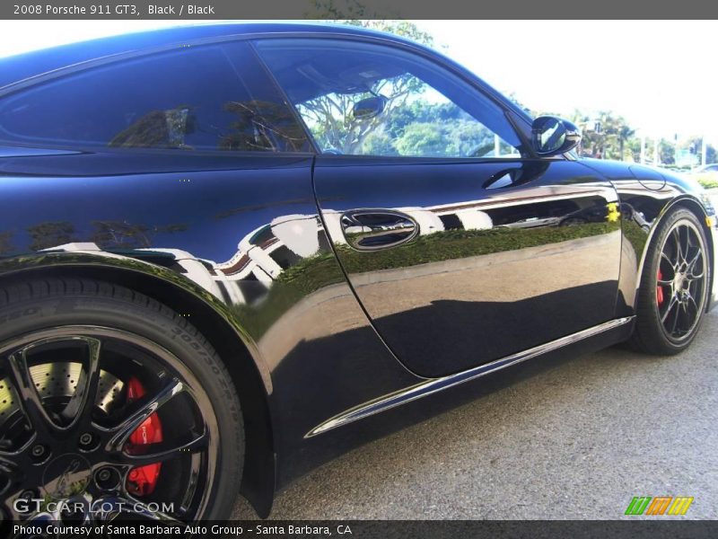 Black / Black 2008 Porsche 911 GT3