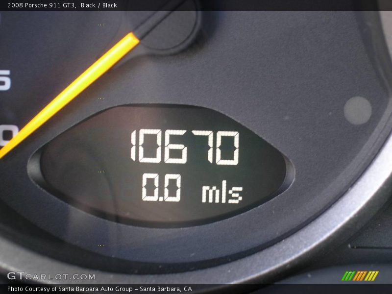 Black / Black 2008 Porsche 911 GT3