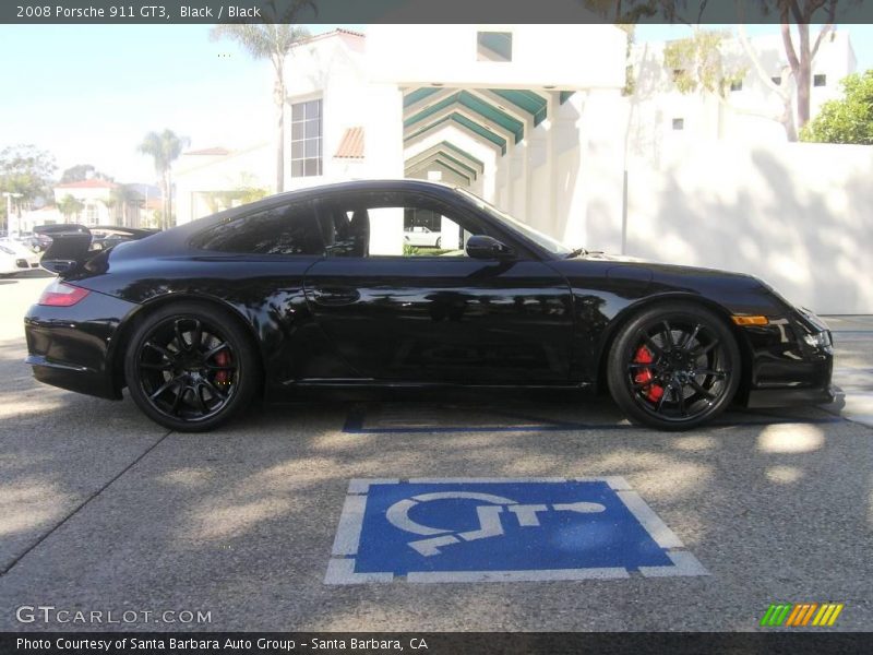 Black / Black 2008 Porsche 911 GT3