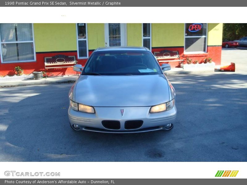 Silvermist Metallic / Graphite 1998 Pontiac Grand Prix SE Sedan