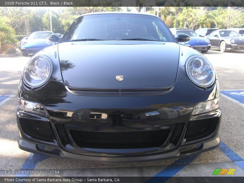 Black / Black 2008 Porsche 911 GT3
