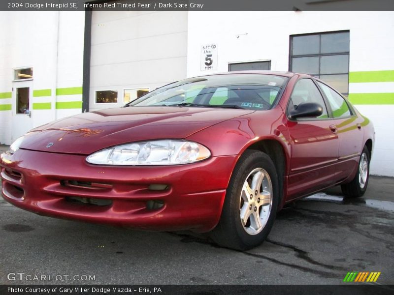 Inferno Red Tinted Pearl / Dark Slate Gray 2004 Dodge Intrepid SE