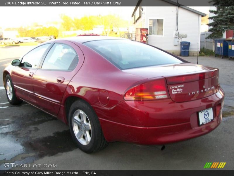Inferno Red Tinted Pearl / Dark Slate Gray 2004 Dodge Intrepid SE
