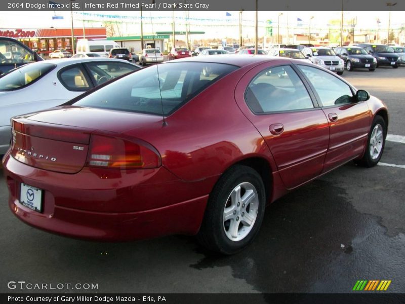 Inferno Red Tinted Pearl / Dark Slate Gray 2004 Dodge Intrepid SE
