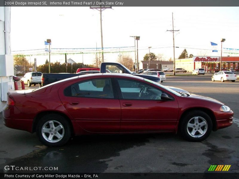 Inferno Red Tinted Pearl / Dark Slate Gray 2004 Dodge Intrepid SE