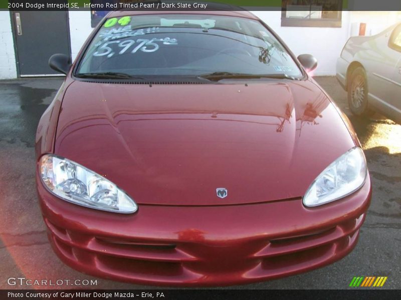 Inferno Red Tinted Pearl / Dark Slate Gray 2004 Dodge Intrepid SE