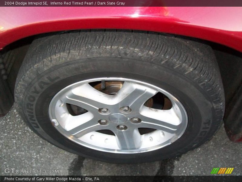 Inferno Red Tinted Pearl / Dark Slate Gray 2004 Dodge Intrepid SE