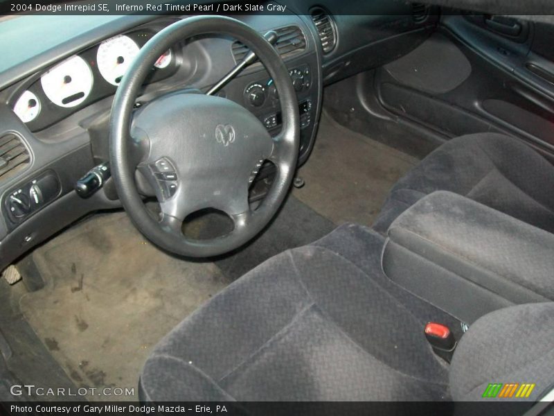 Inferno Red Tinted Pearl / Dark Slate Gray 2004 Dodge Intrepid SE