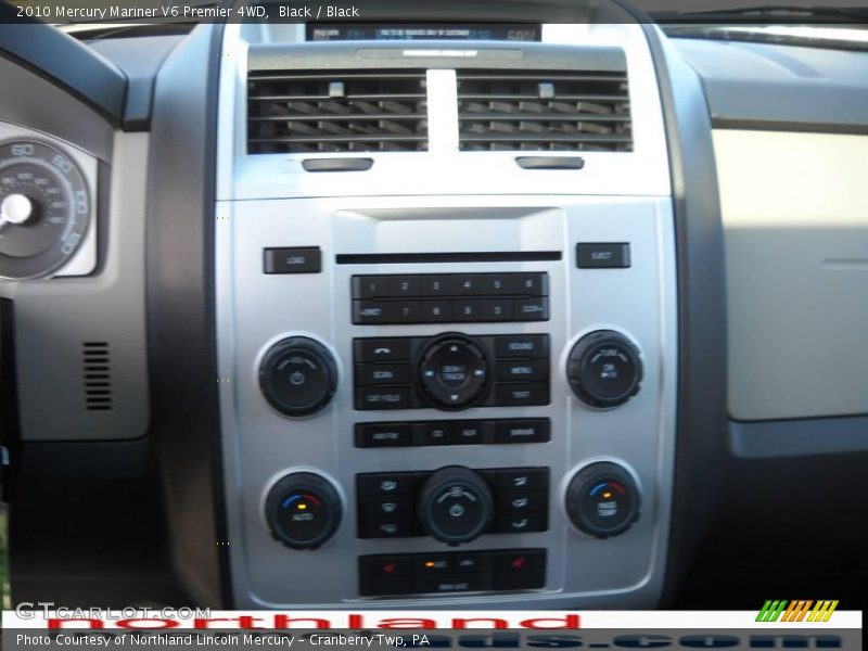 Black / Black 2010 Mercury Mariner V6 Premier 4WD