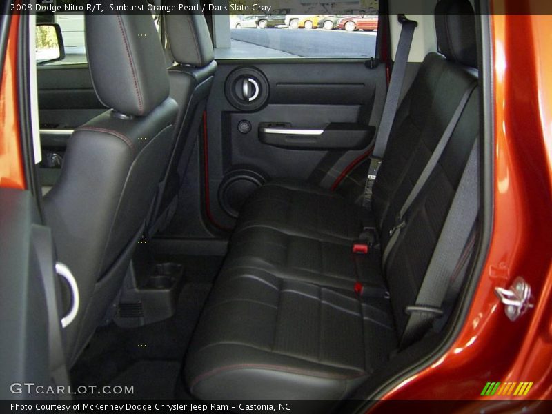 Sunburst Orange Pearl / Dark Slate Gray 2008 Dodge Nitro R/T