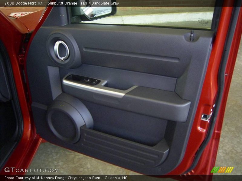 Sunburst Orange Pearl / Dark Slate Gray 2008 Dodge Nitro R/T